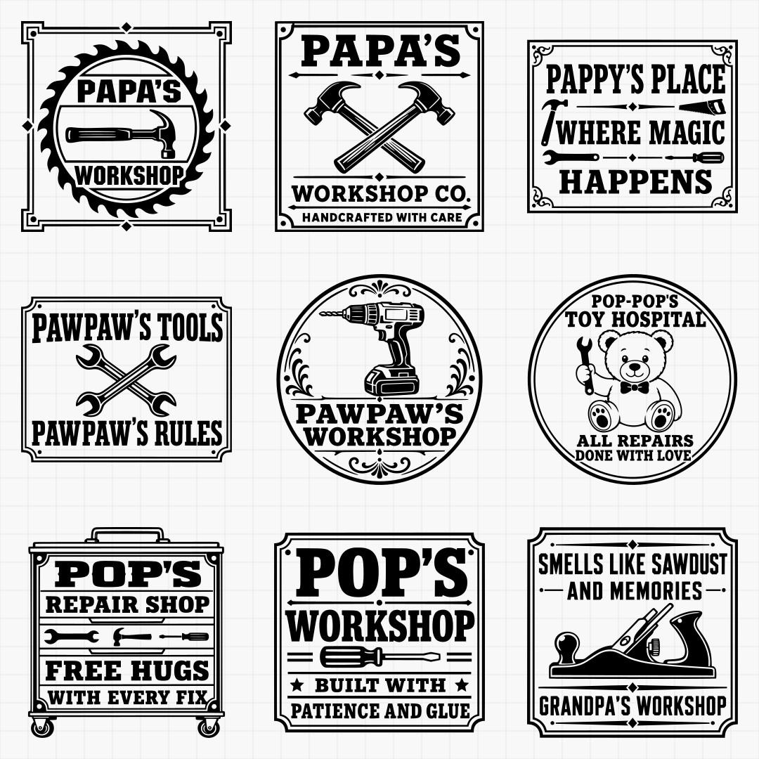 Grandpa's Workshop Signs - Thumbnail 4