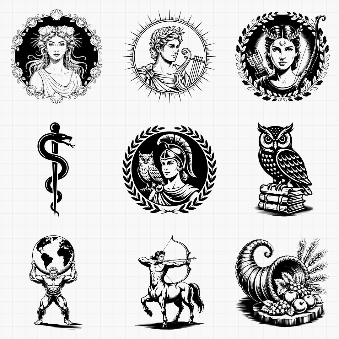 Greek Mythology Designs - Thumbnail 2