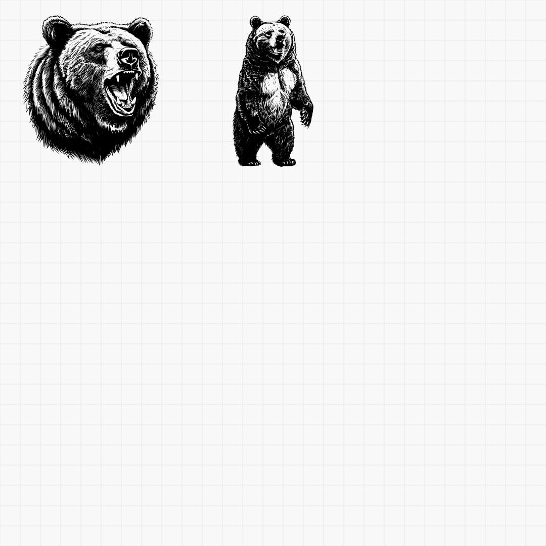 Grizzly Bear Designs Pack - Thumbnail 6