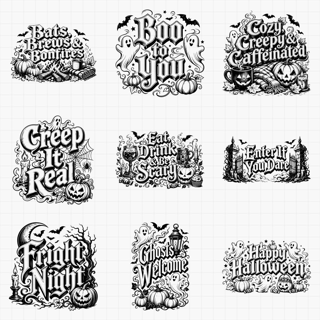 Halloween Cutting Board Sayings - Thumbnail 2