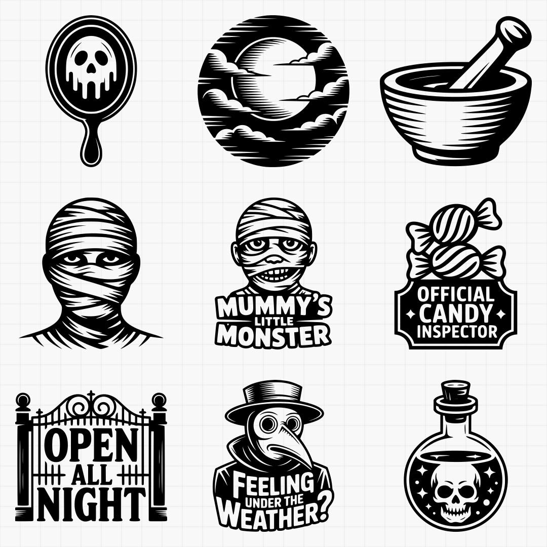 Halloween Design Pack - Thumbnail 9