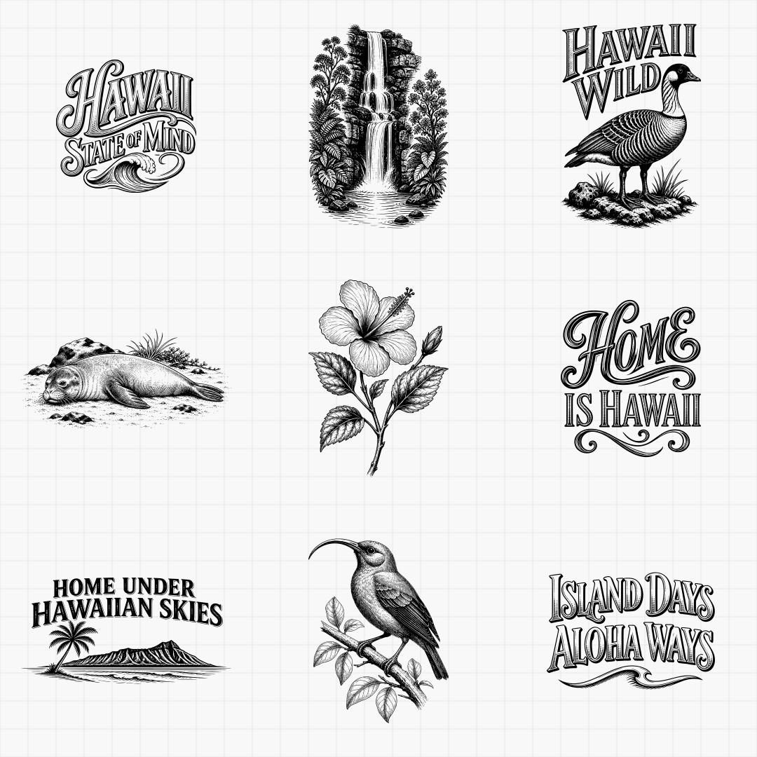 Hawaii State Pride & Travel Designs - Thumbnail 4