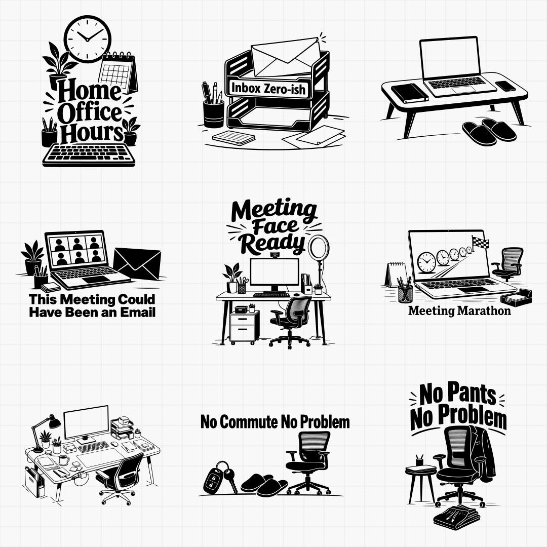 Home Office & Work From Home Signs - Thumbnail 4