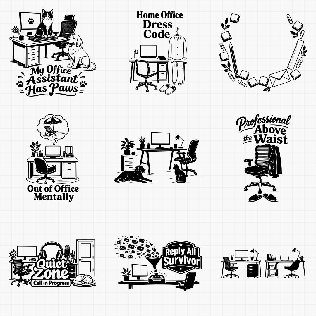 Home Office & Work From Home Signs - Thumbnail 5