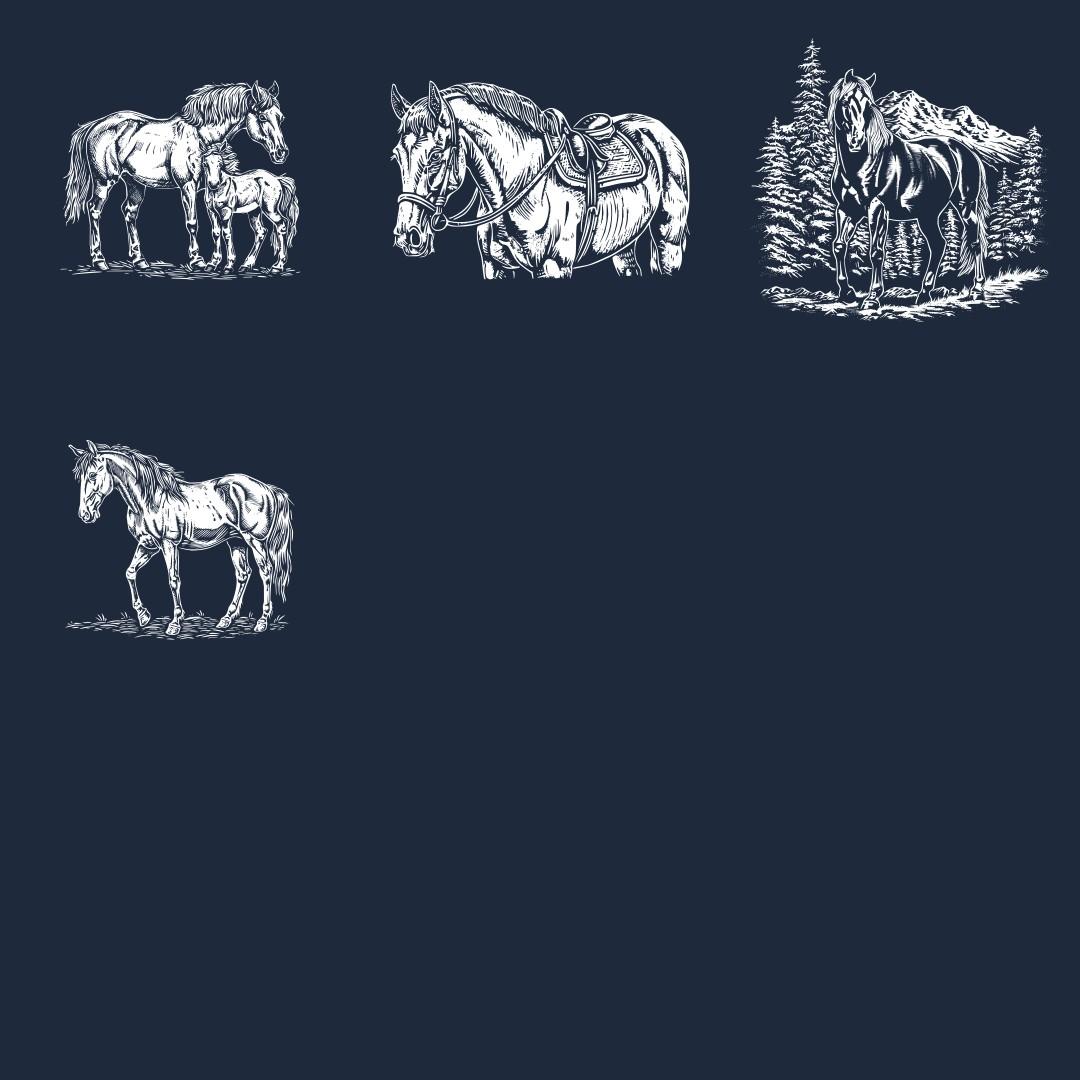 Horse Designs For Slate - Thumbnail 5