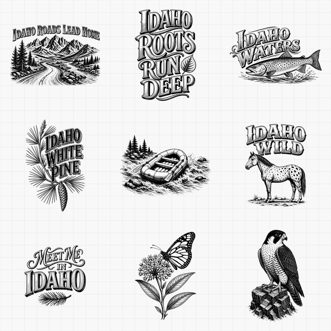 Idaho State Pride & Travel Designs - Thumbnail 5