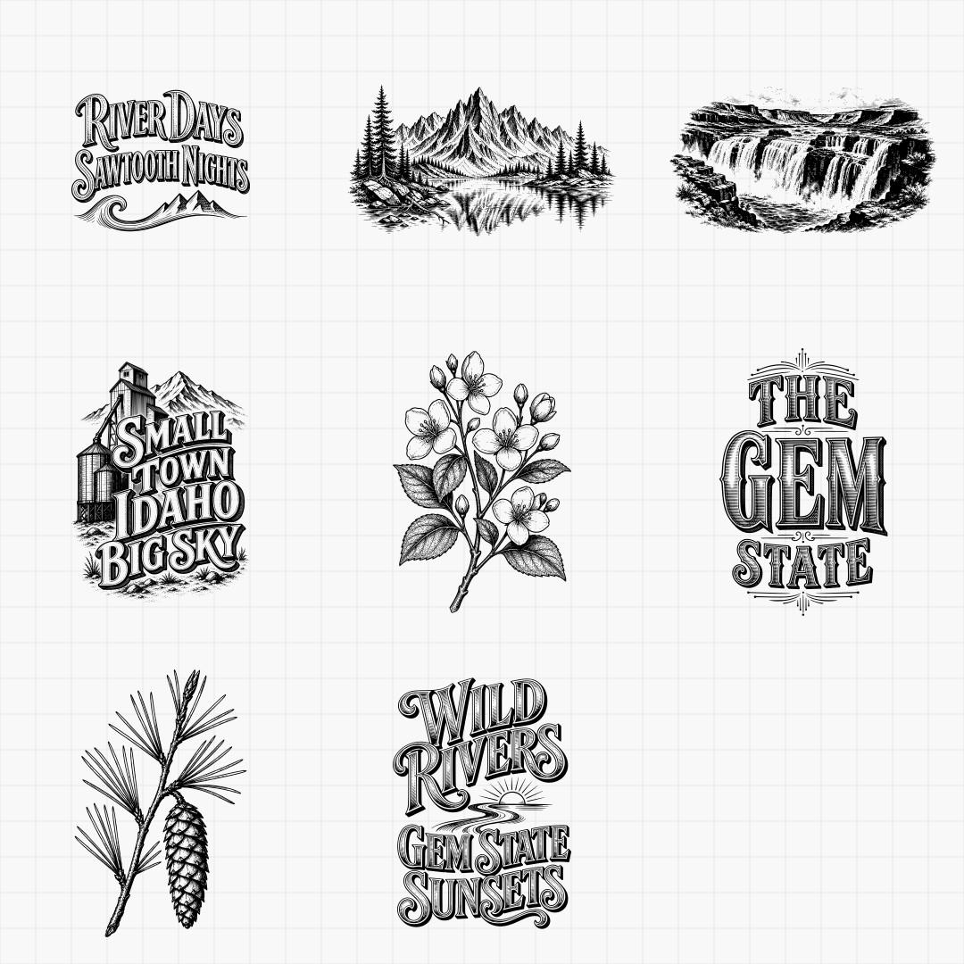 Idaho State Pride & Travel Designs - Thumbnail 6