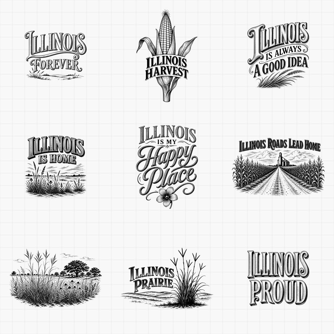 Illinois State Pride & Travel Designs - Thumbnail 4
