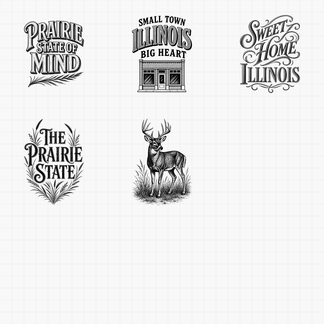 Illinois State Pride & Travel Designs - Thumbnail 6