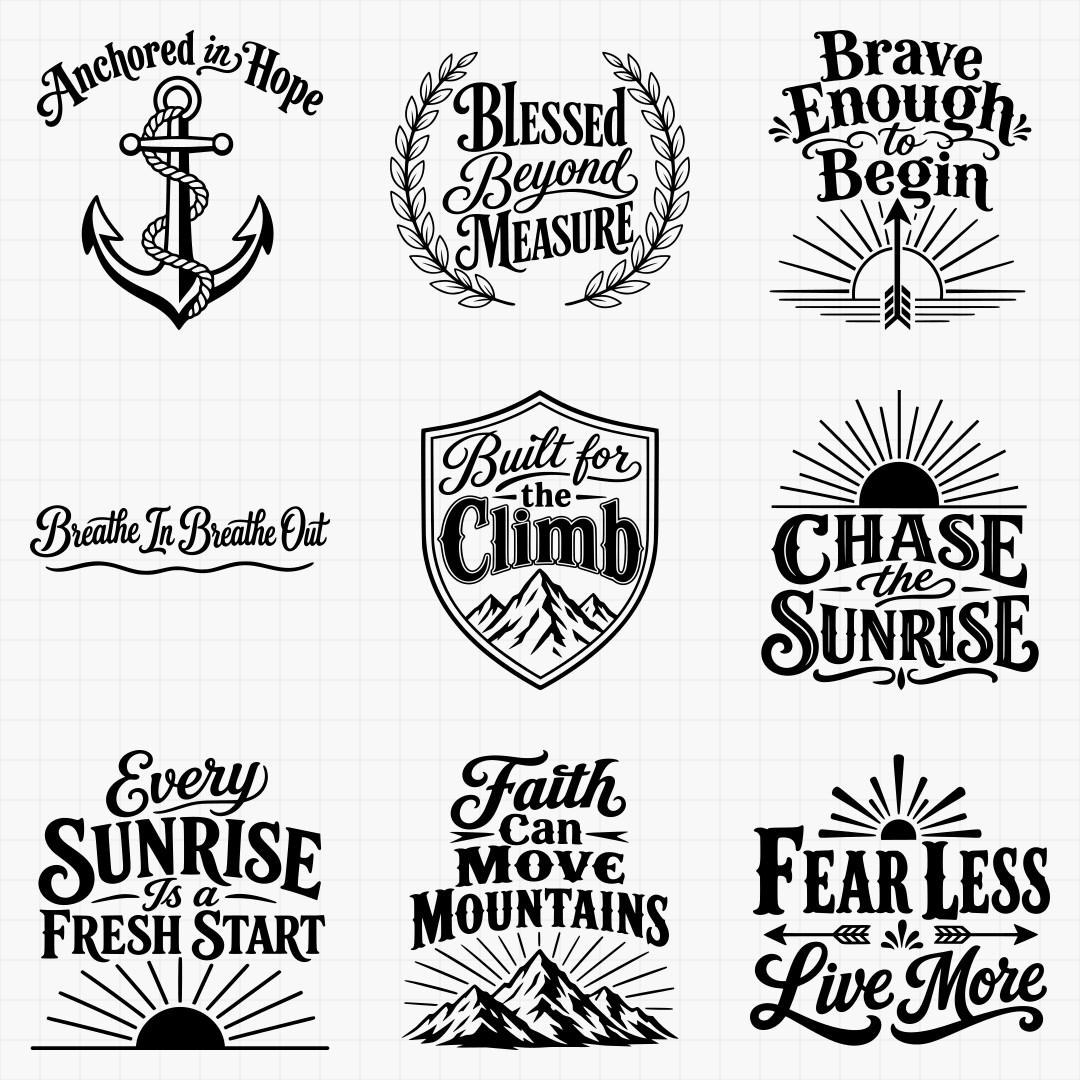 Inspirational Quotes Designs - Thumbnail 2