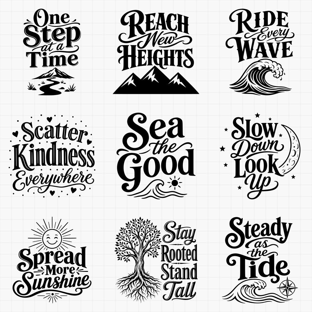 Inspirational Quotes Designs - Thumbnail 4
