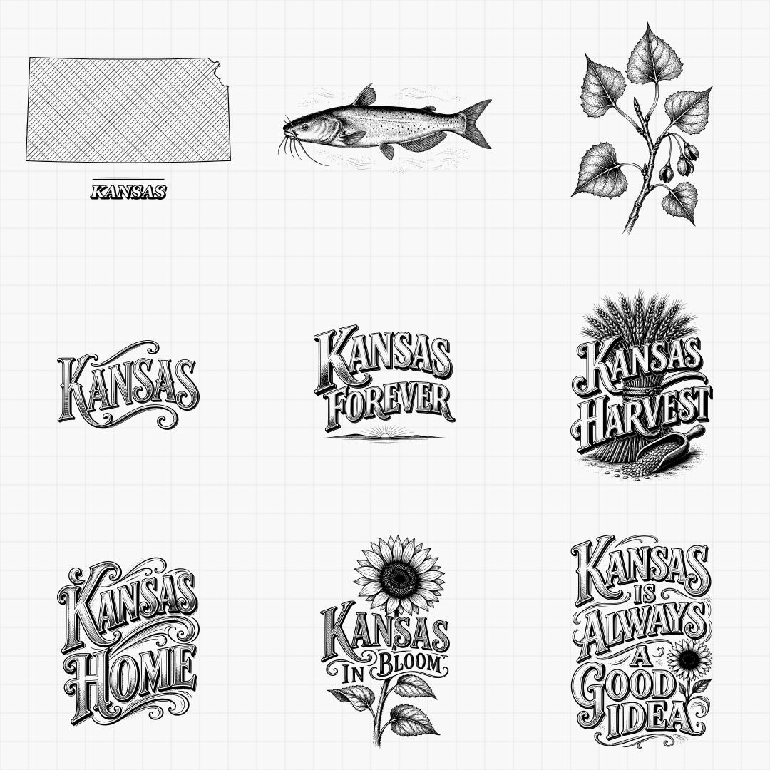 Kansas State Pride & Travel Designs - Thumbnail 3
