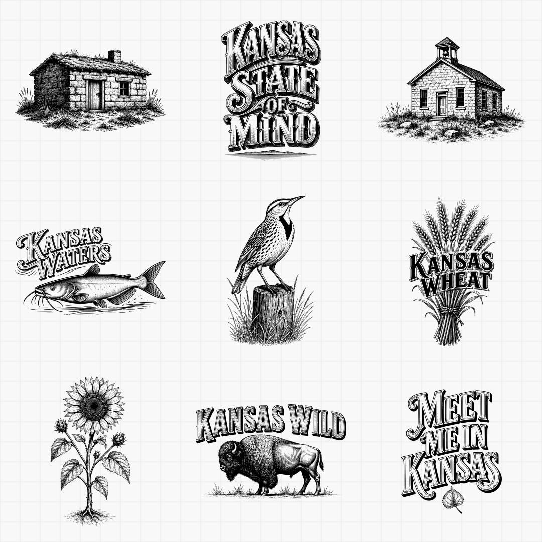 Kansas State Pride & Travel Designs - Thumbnail 5