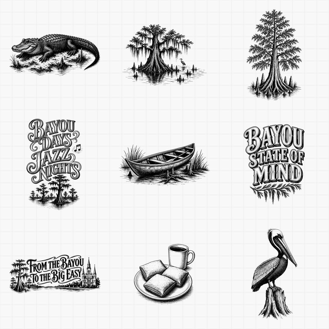 Louisiana State Pride & Travel Designs - Thumbnail 2