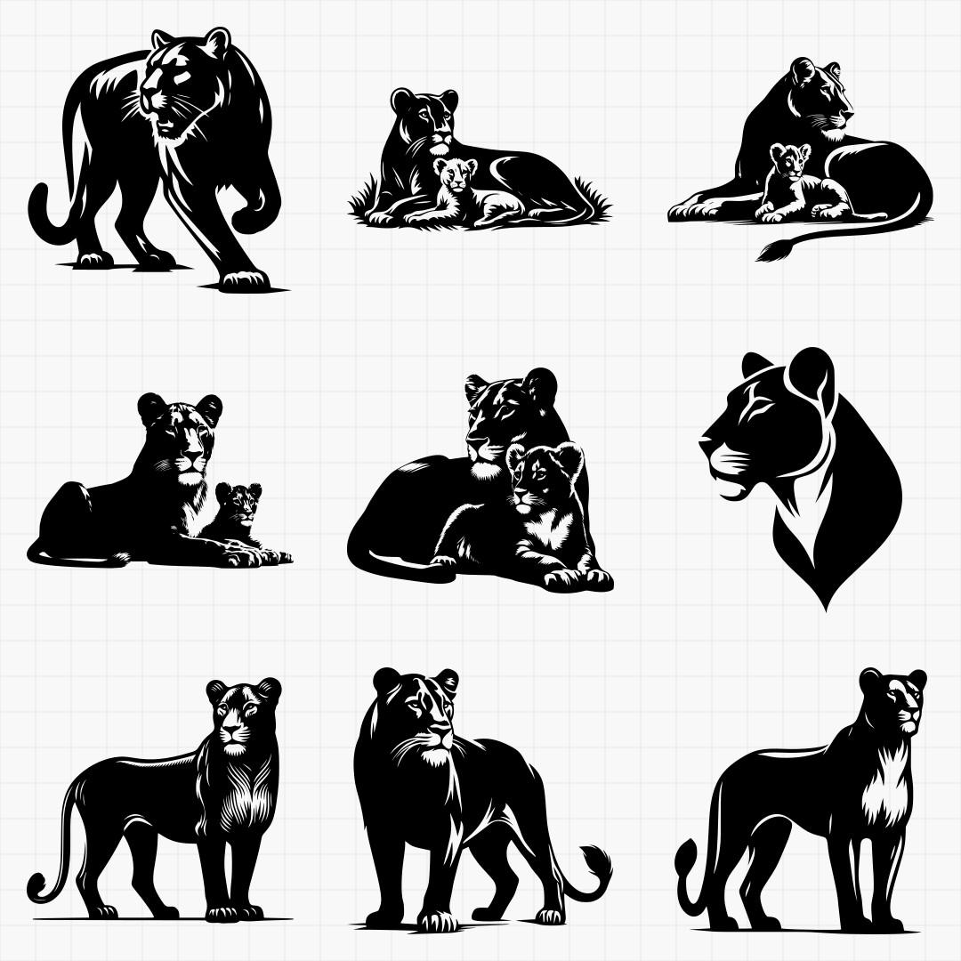 Low Detail Lion Pack - Thumbnail 7