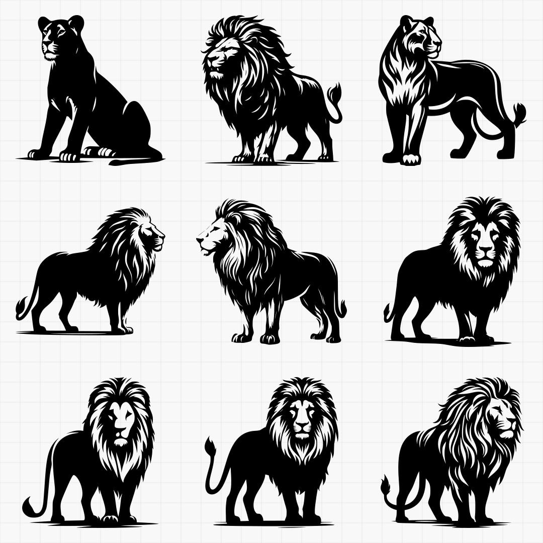 Low Detail Lion Pack - Thumbnail 9