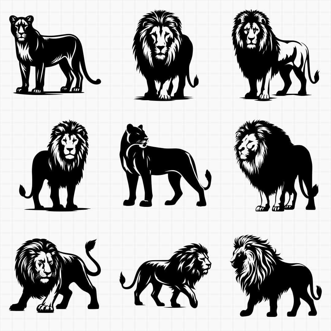 Low Detail Lion Pack - Thumbnail 10