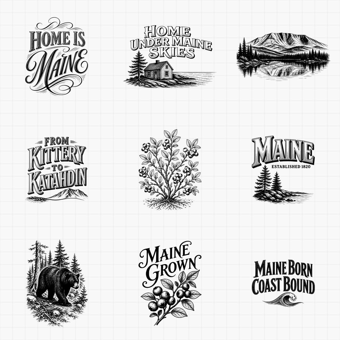 Maine State Pride & Travel Designs - Thumbnail 3