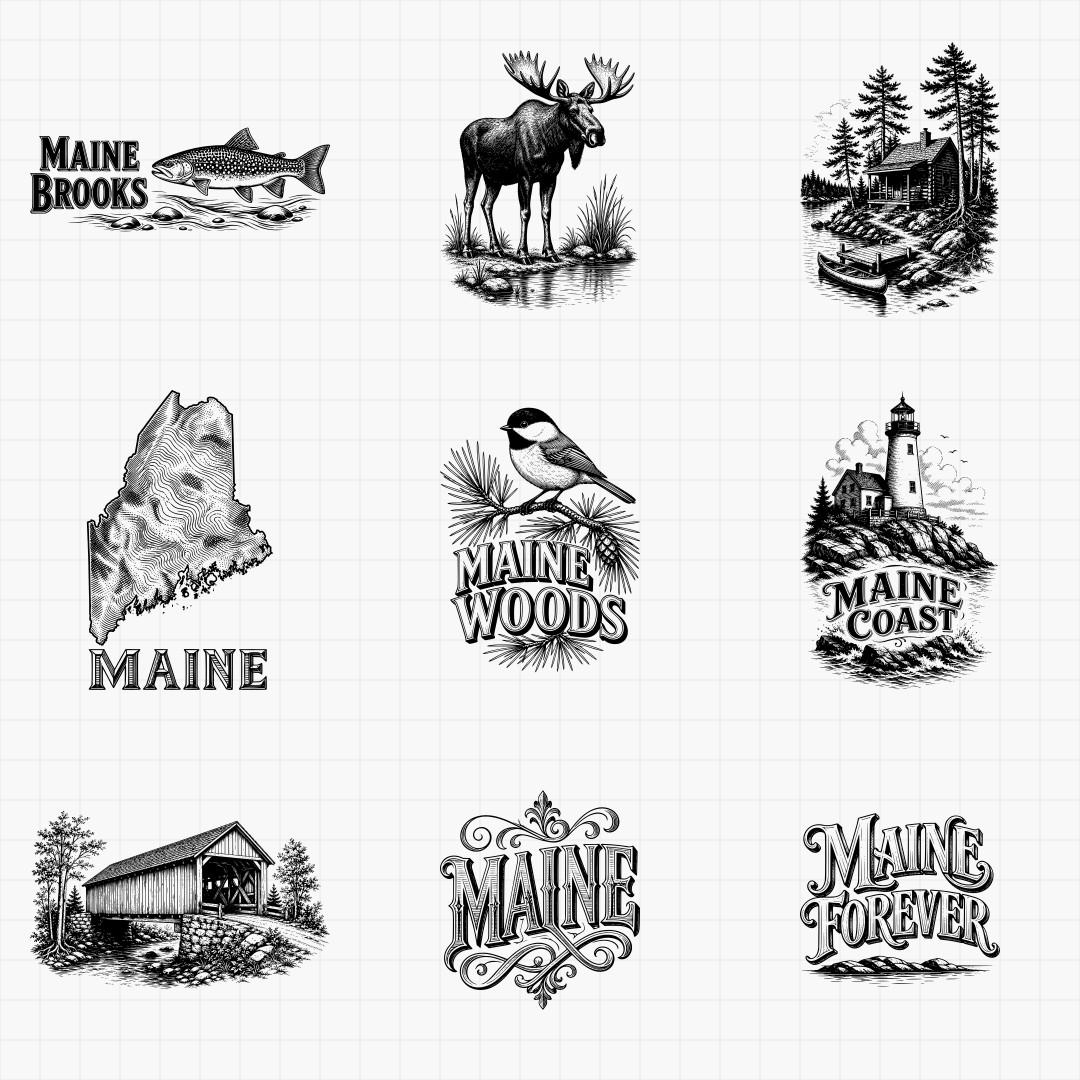 Maine State Pride & Travel Designs - Thumbnail 4