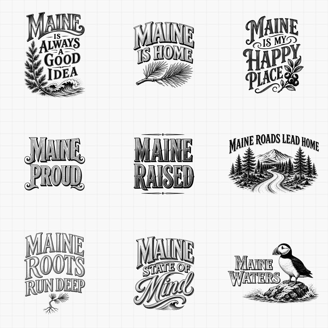 Maine State Pride & Travel Designs - Thumbnail 5