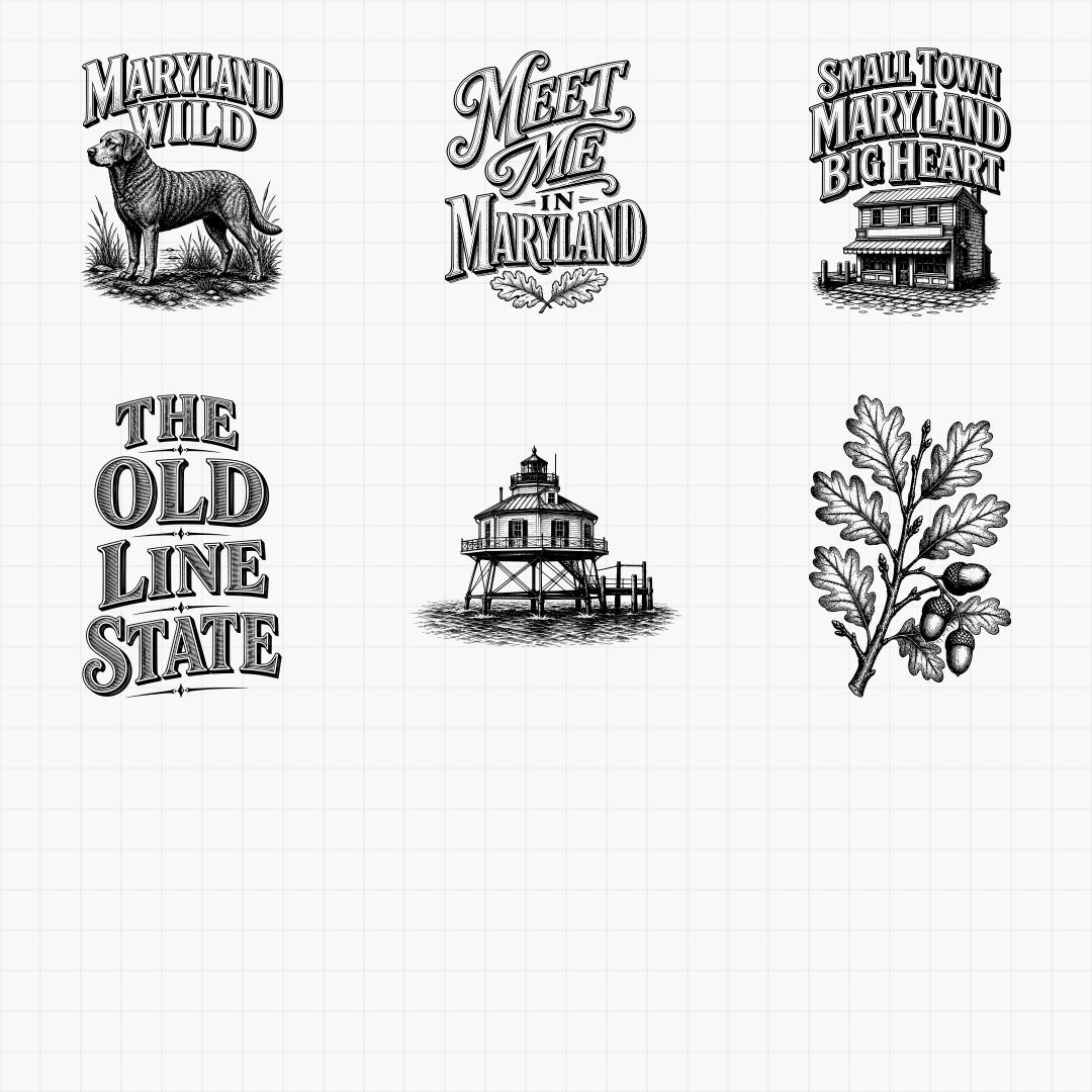 Maryland State Pride & Travel Designs - Thumbnail 6
