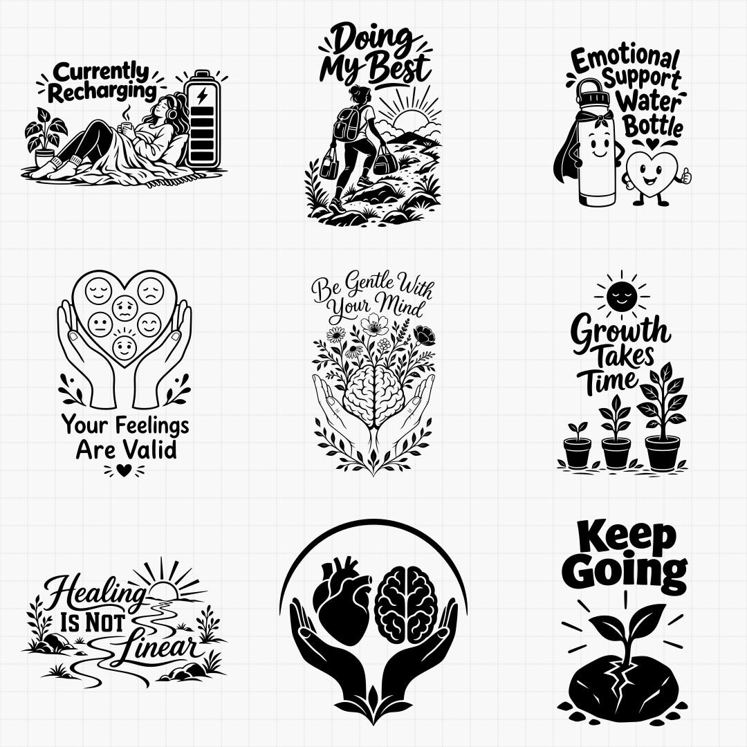 Mental Health Awareness & Hope Designs - Thumbnail 3