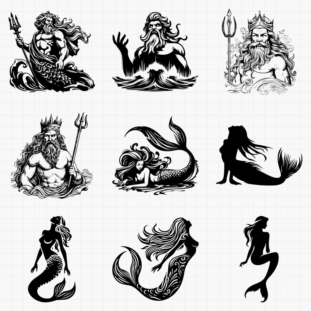 Merpeople Design Pack - Thumbnail 6