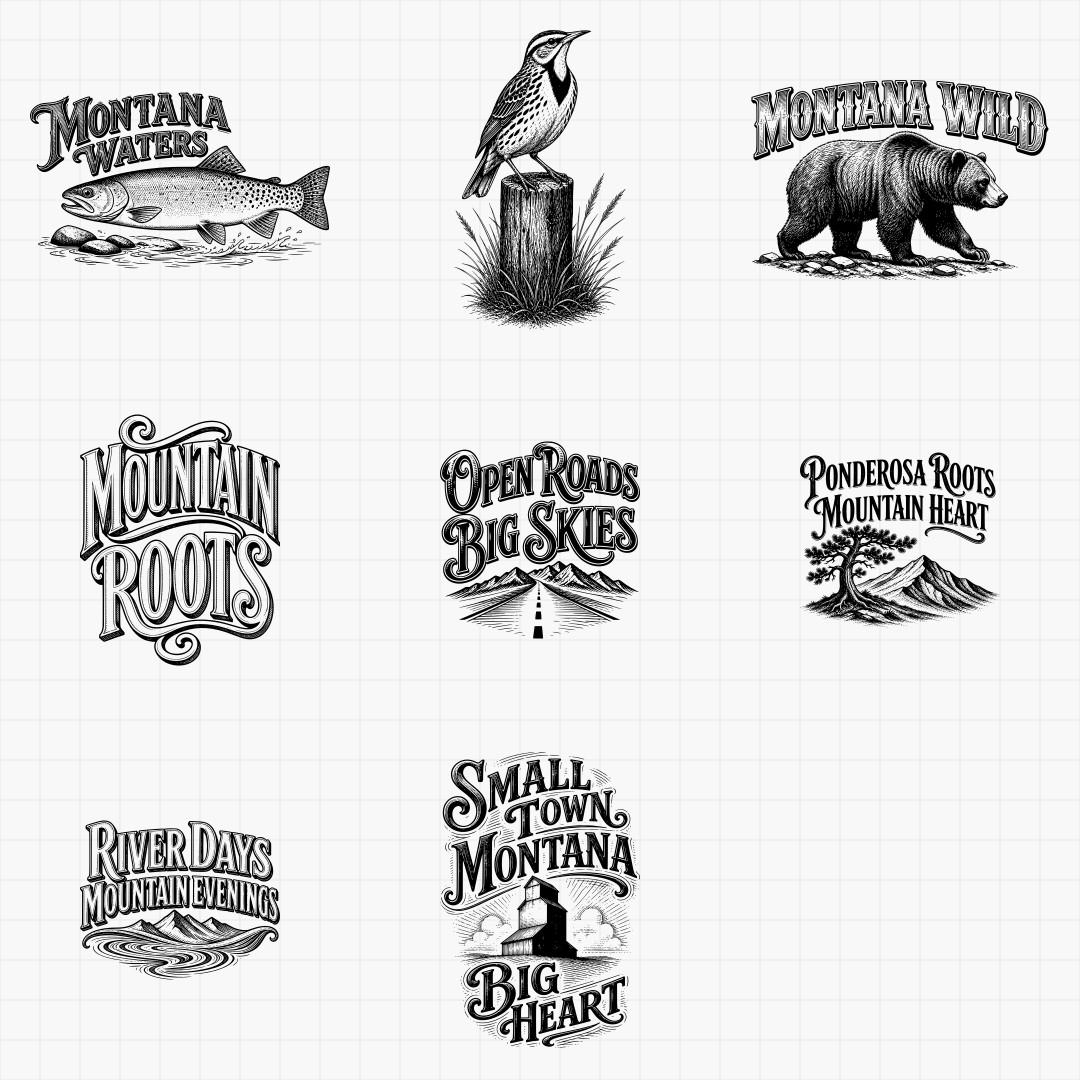 Montana State Pride & Travel Designs - Thumbnail 6