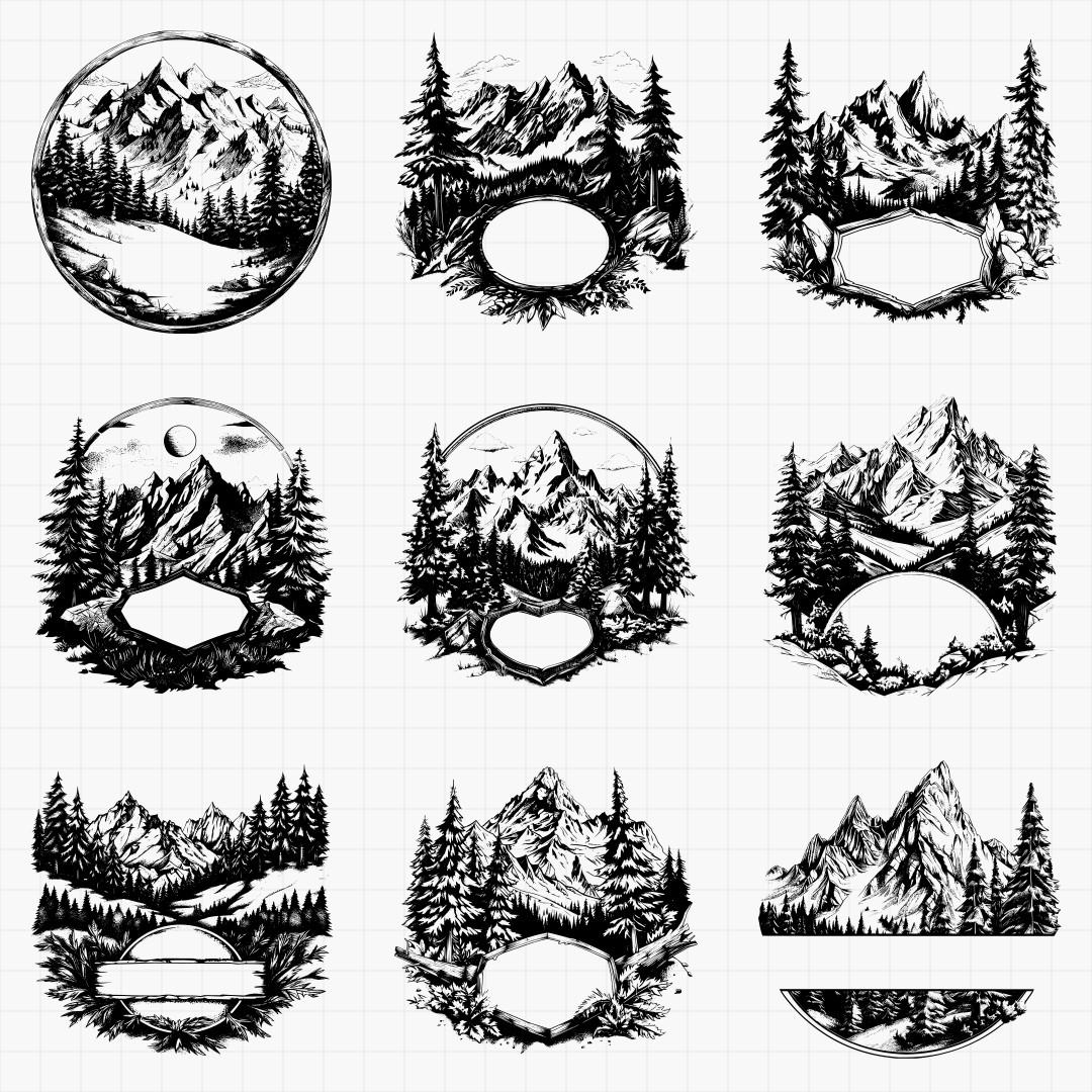 Mountain Sign Designs - Thumbnail 4