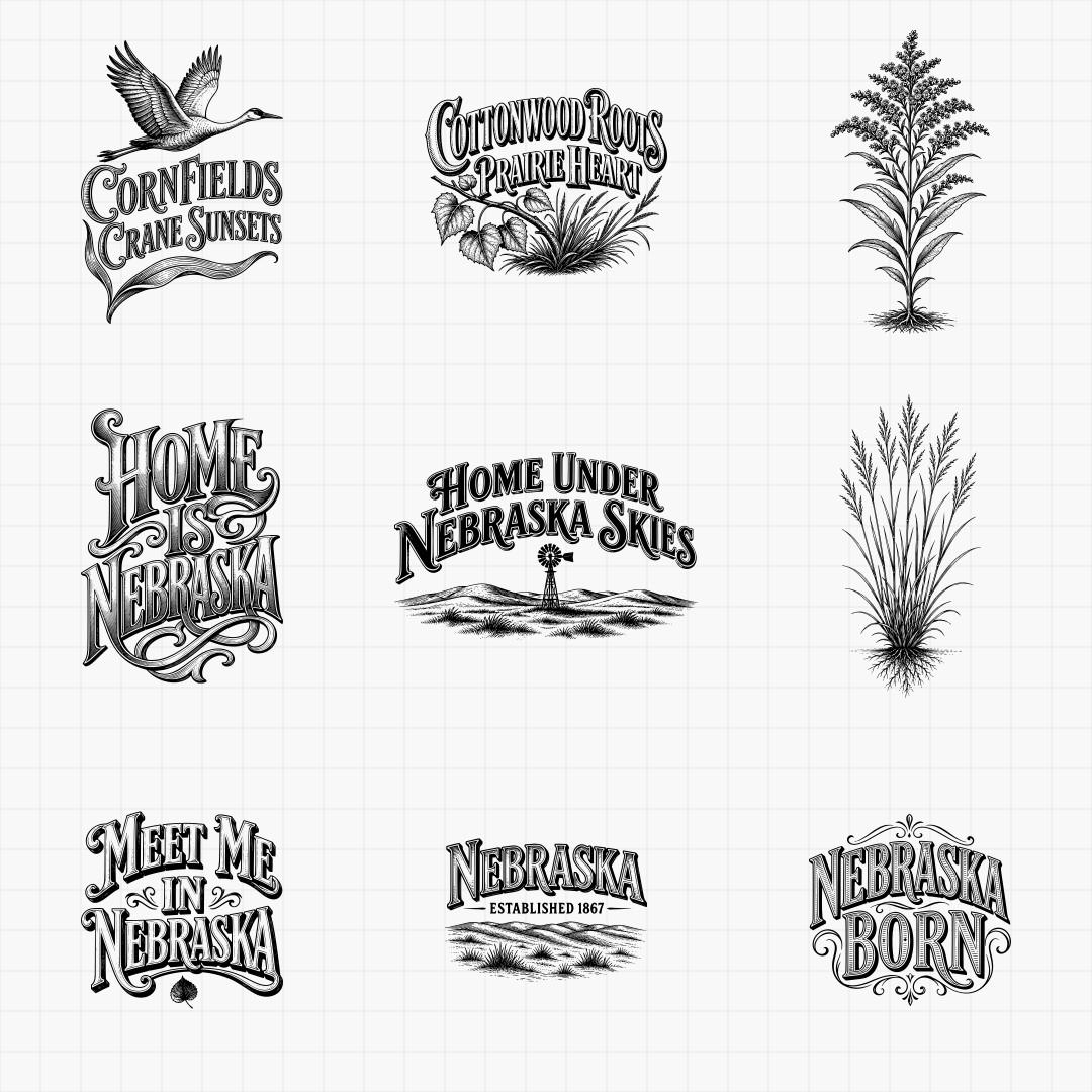 Nebraska State Pride & Travel Designs - Thumbnail 2