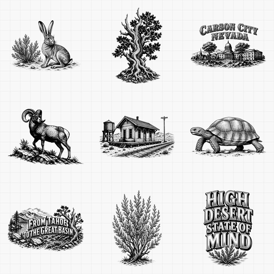 Nevada State Pride & Travel Designs - Thumbnail 2