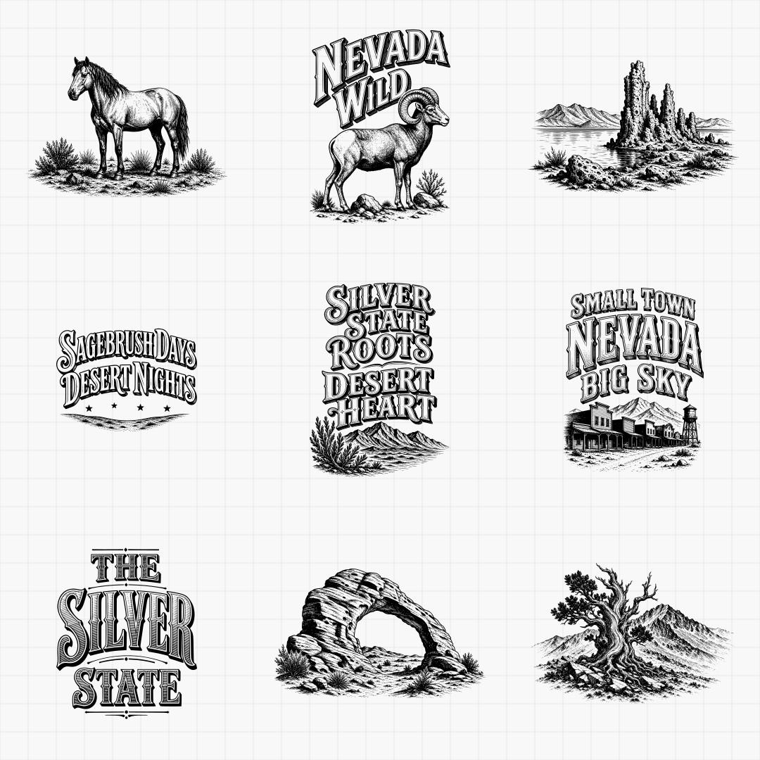 Nevada State Pride & Travel Designs - Thumbnail 6