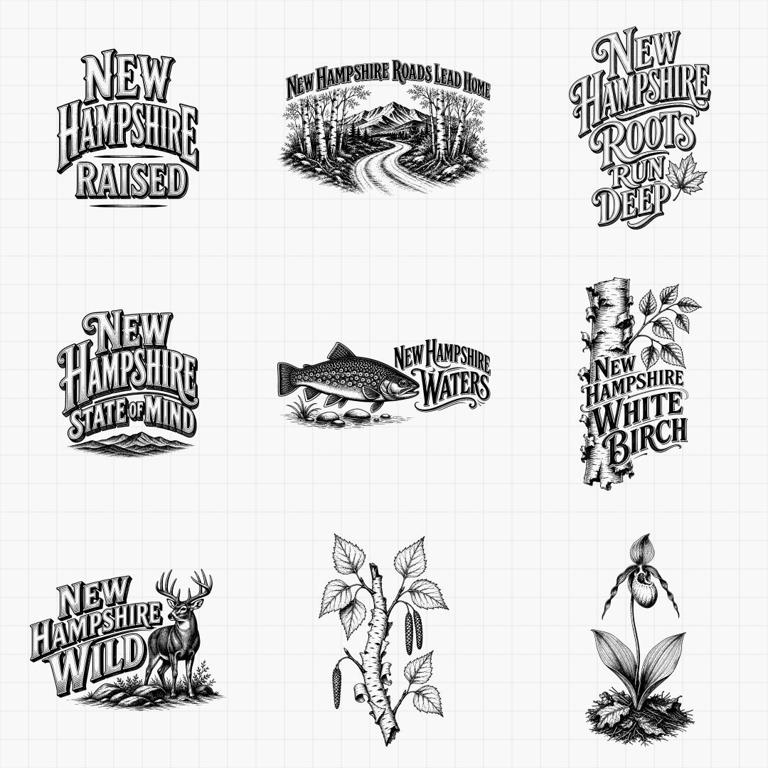 New Hampshire State Pride & Travel Designs - Thumbnail 5
