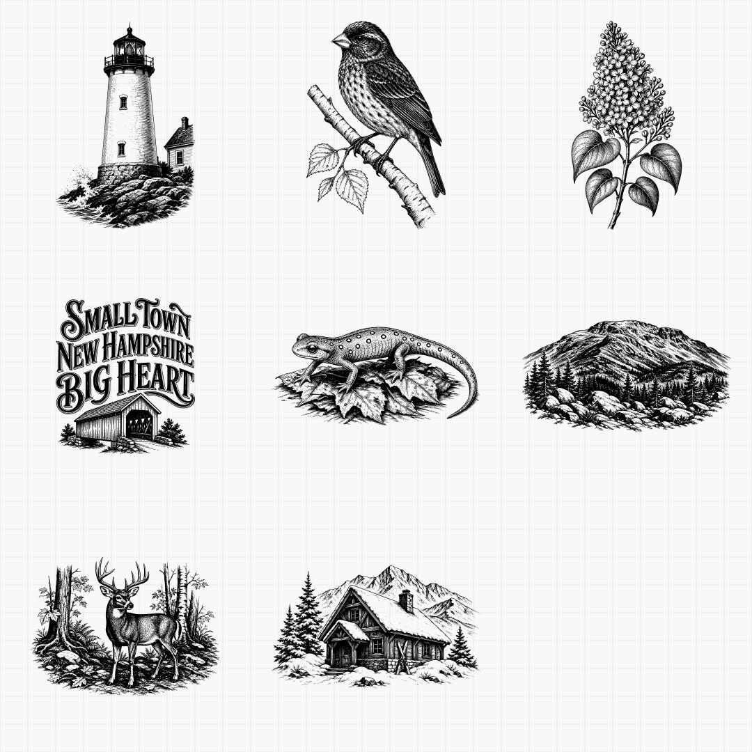 New Hampshire State Pride & Travel Designs - Thumbnail 6