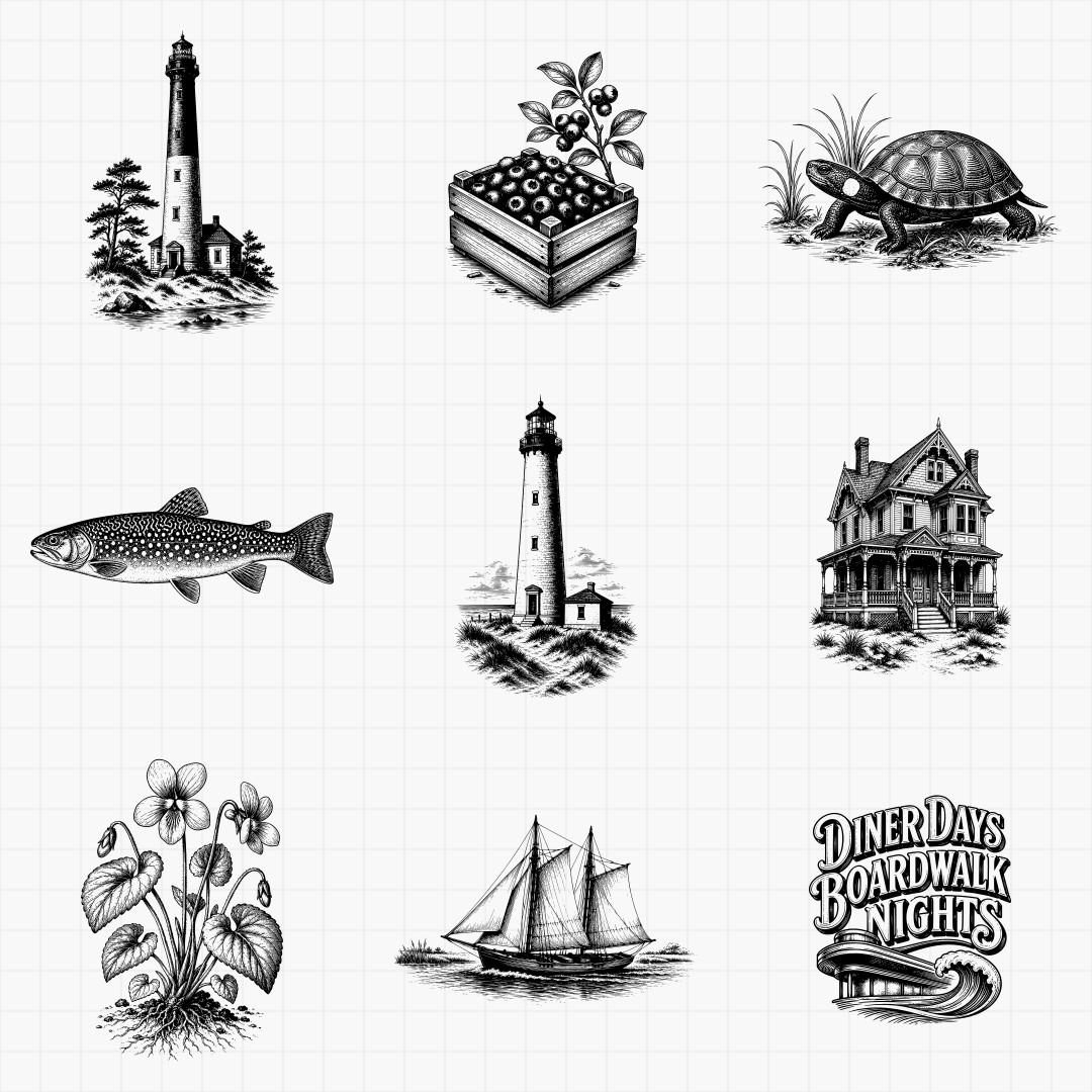 New Jersey State Pride & Travel Designs - Thumbnail 2