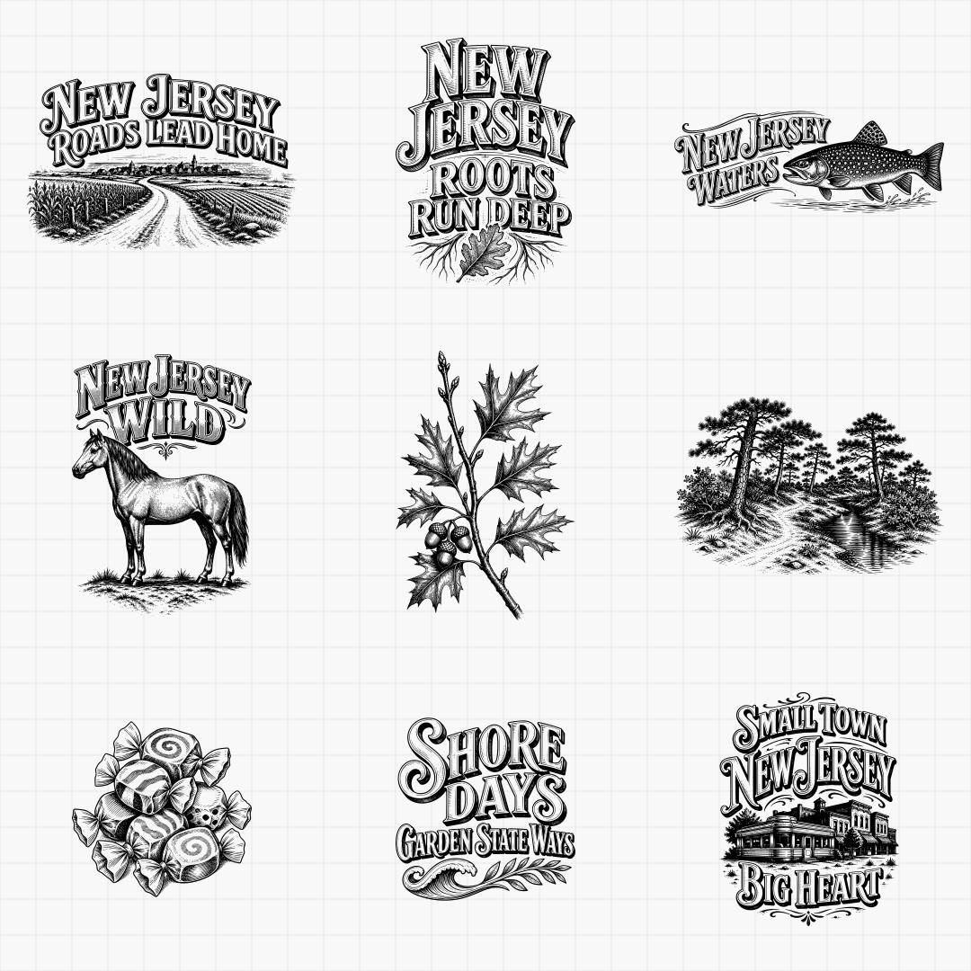 New Jersey State Pride & Travel Designs - Thumbnail 6