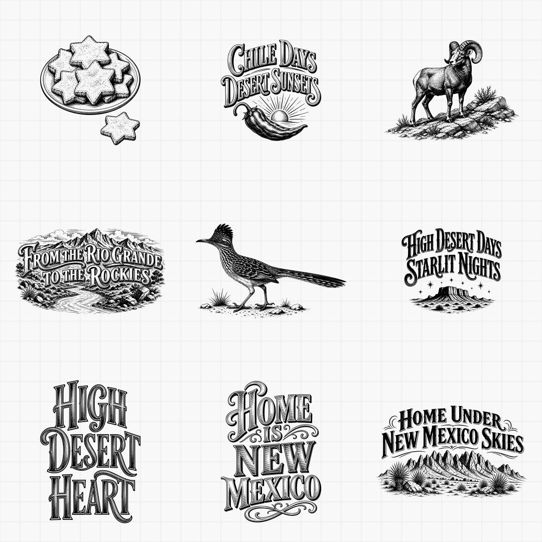 New Mexico State Pride & Travel Designs - Thumbnail 2