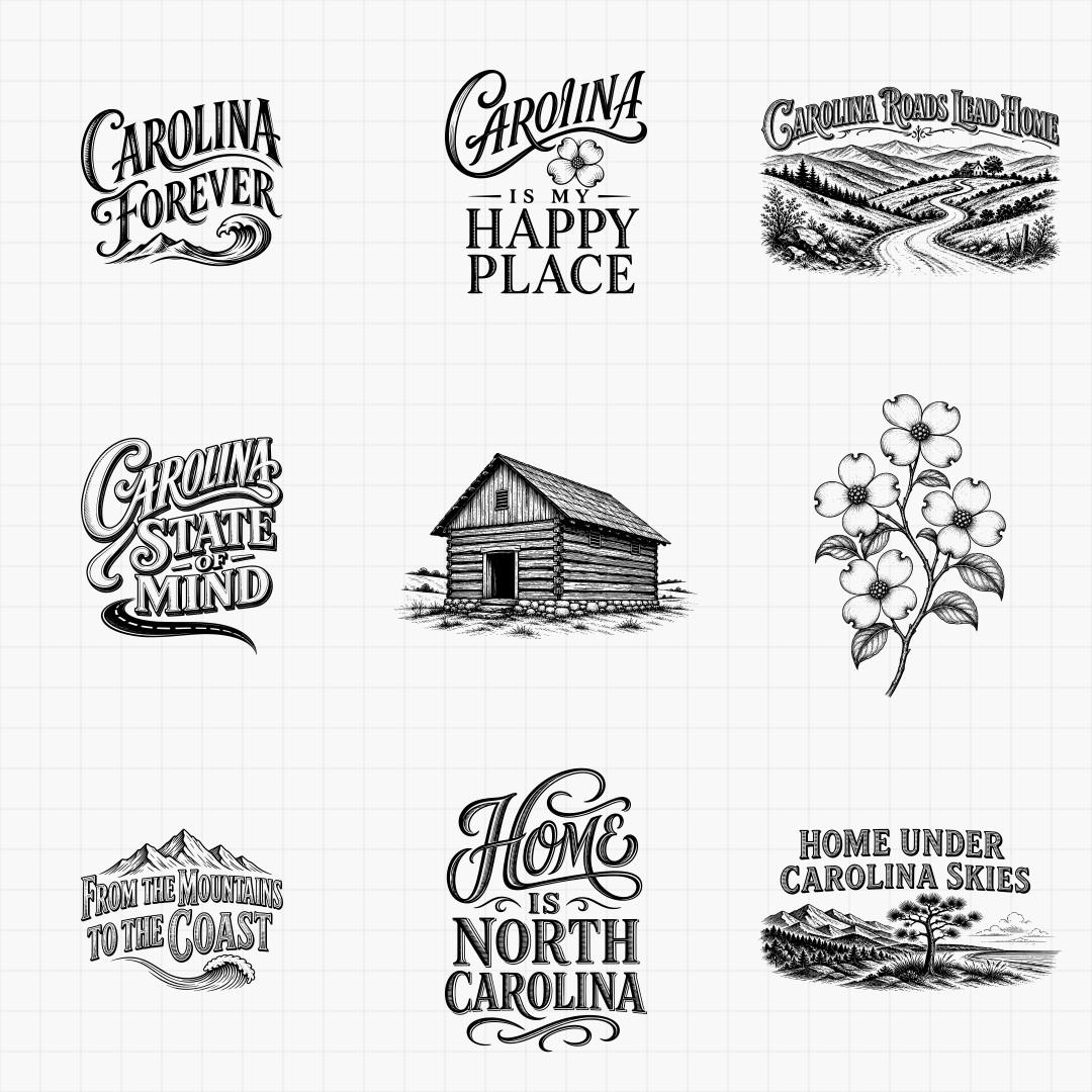 North Carolina State Pride & Travel Designs - Thumbnail 3