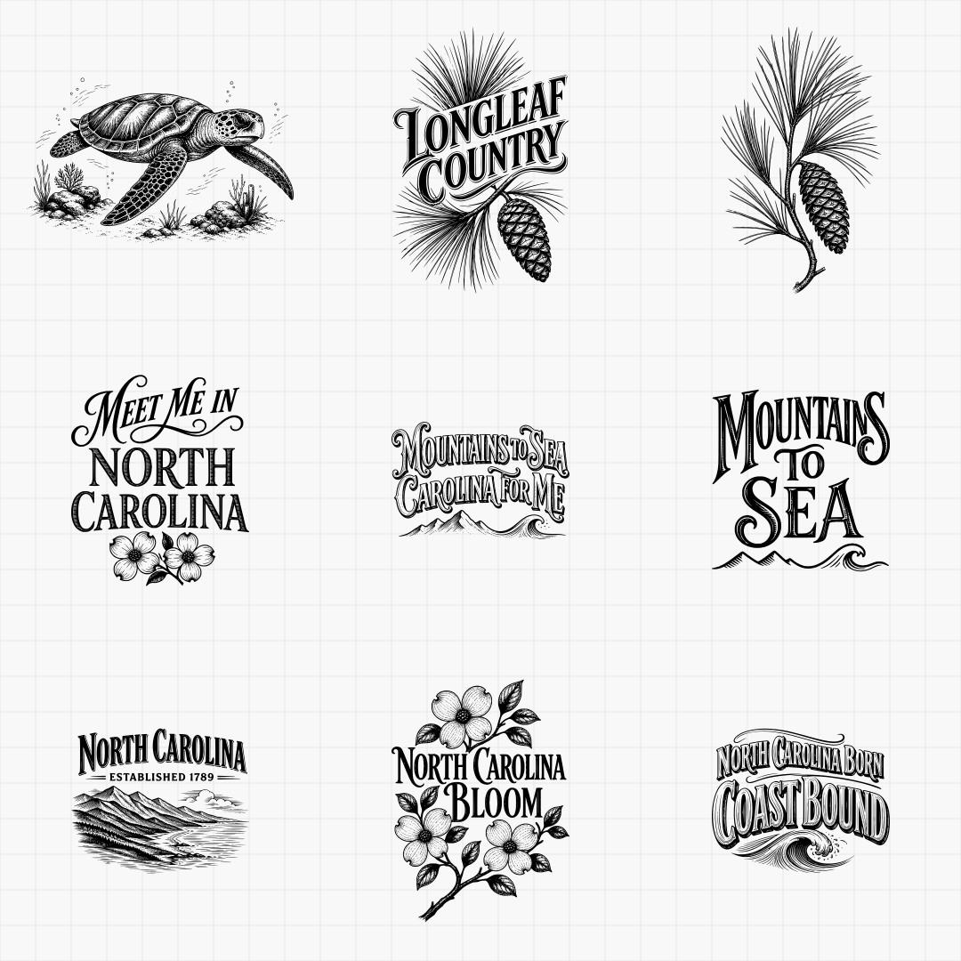 North Carolina State Pride & Travel Designs - Thumbnail 4