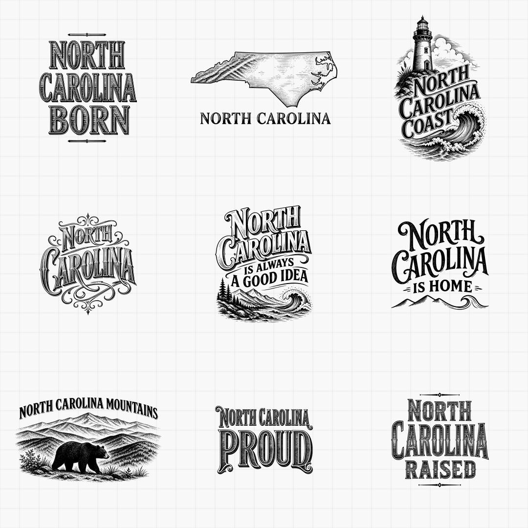 North Carolina State Pride & Travel Designs - Thumbnail 5