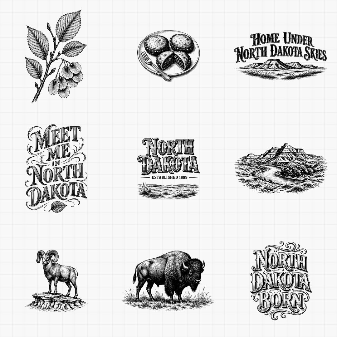 North Dakota State Pride & Travel Designs - Thumbnail 2
