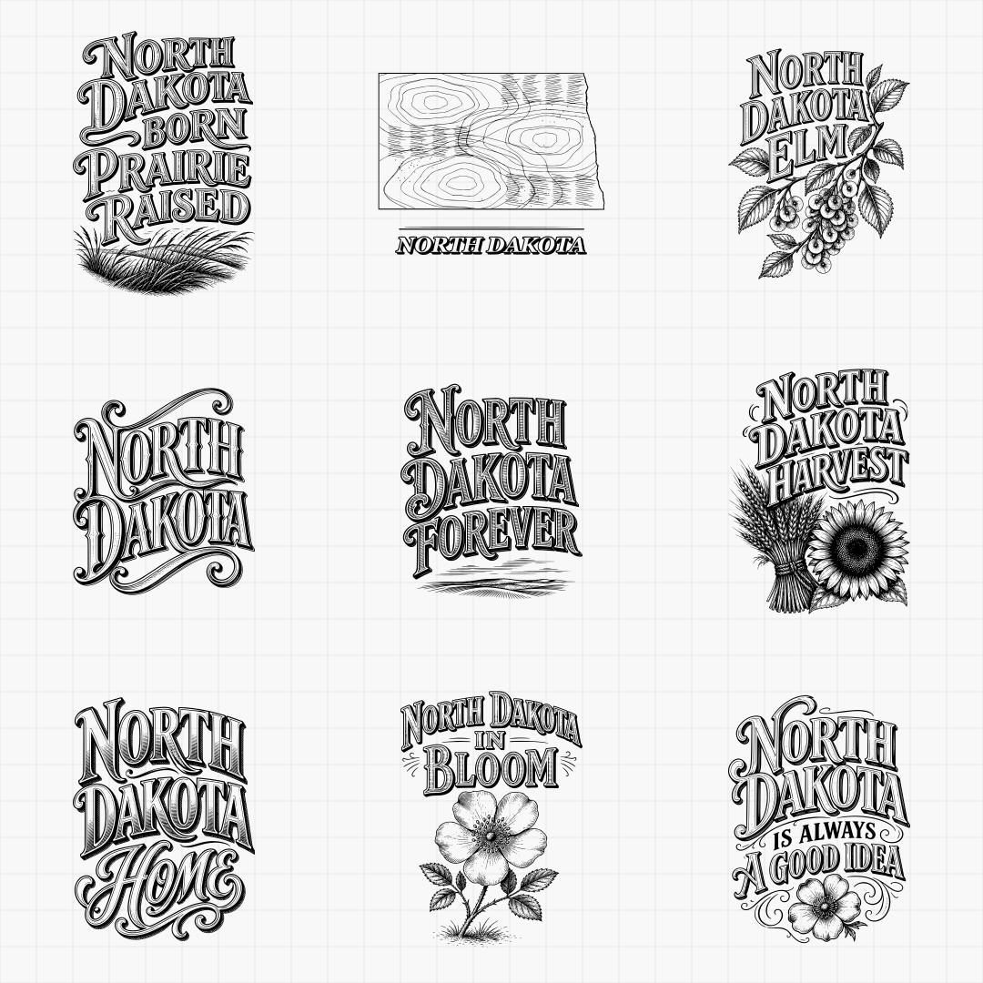 North Dakota State Pride & Travel Designs - Thumbnail 3