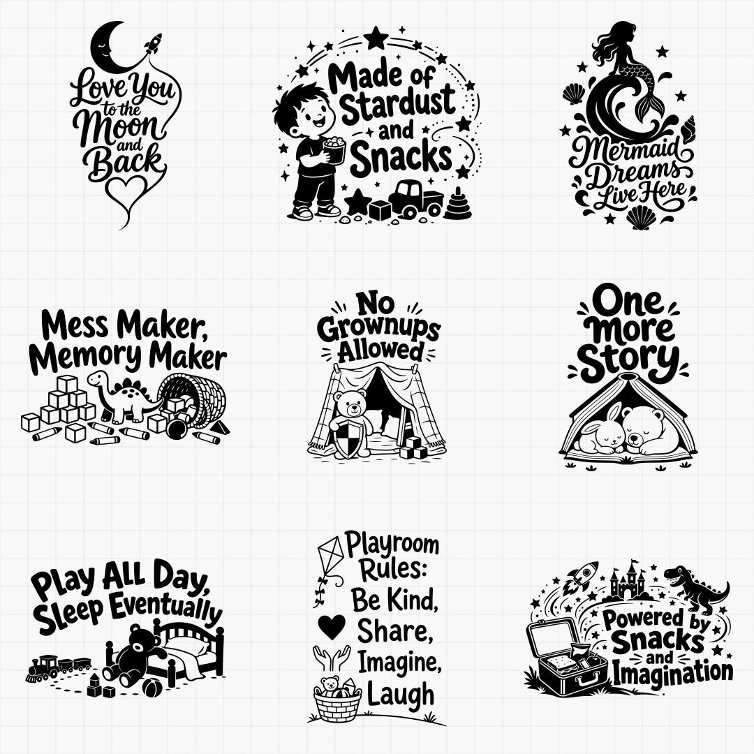 Nursery & Kids Room Signs - Thumbnail 4
