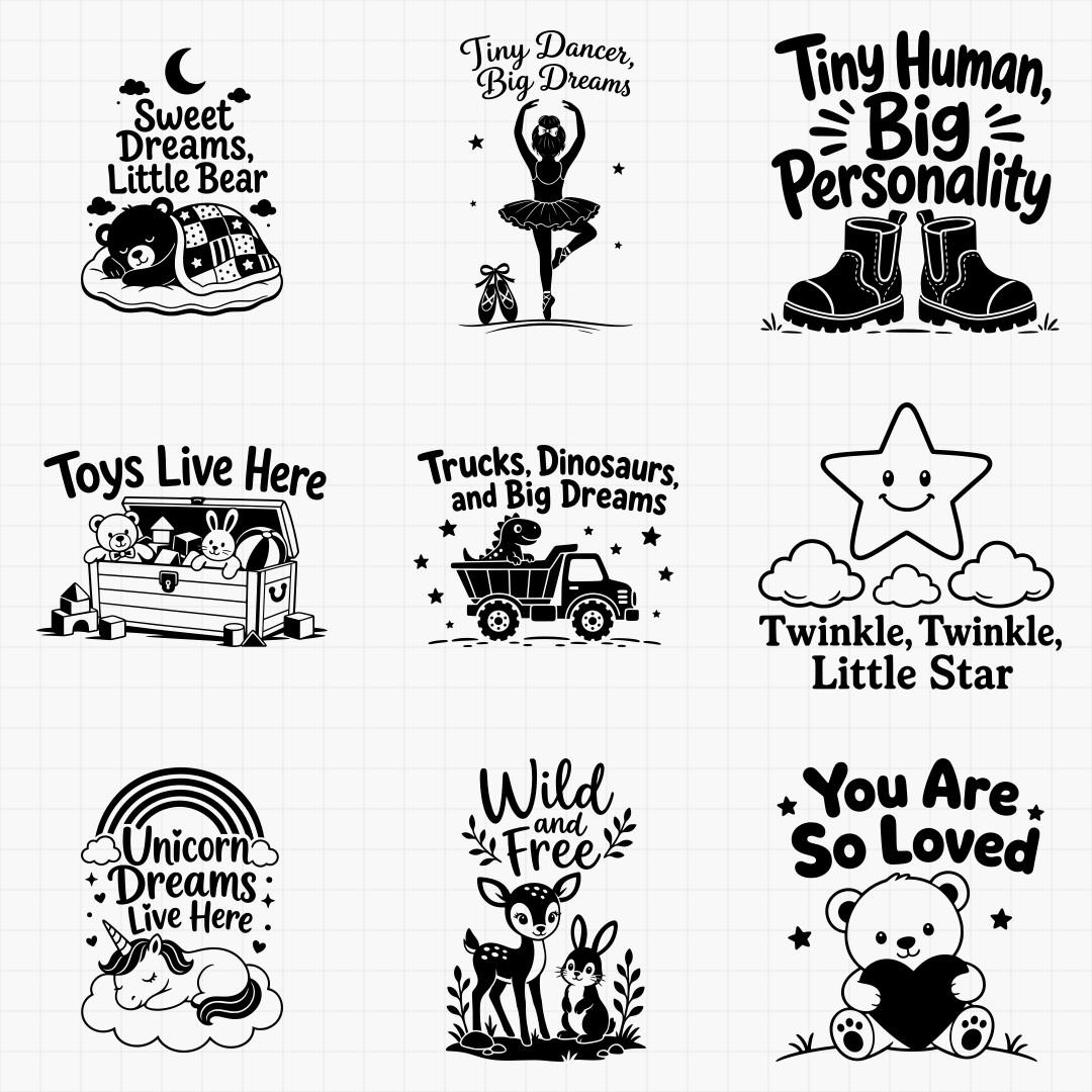 Nursery & Kids Room Signs - Thumbnail 6