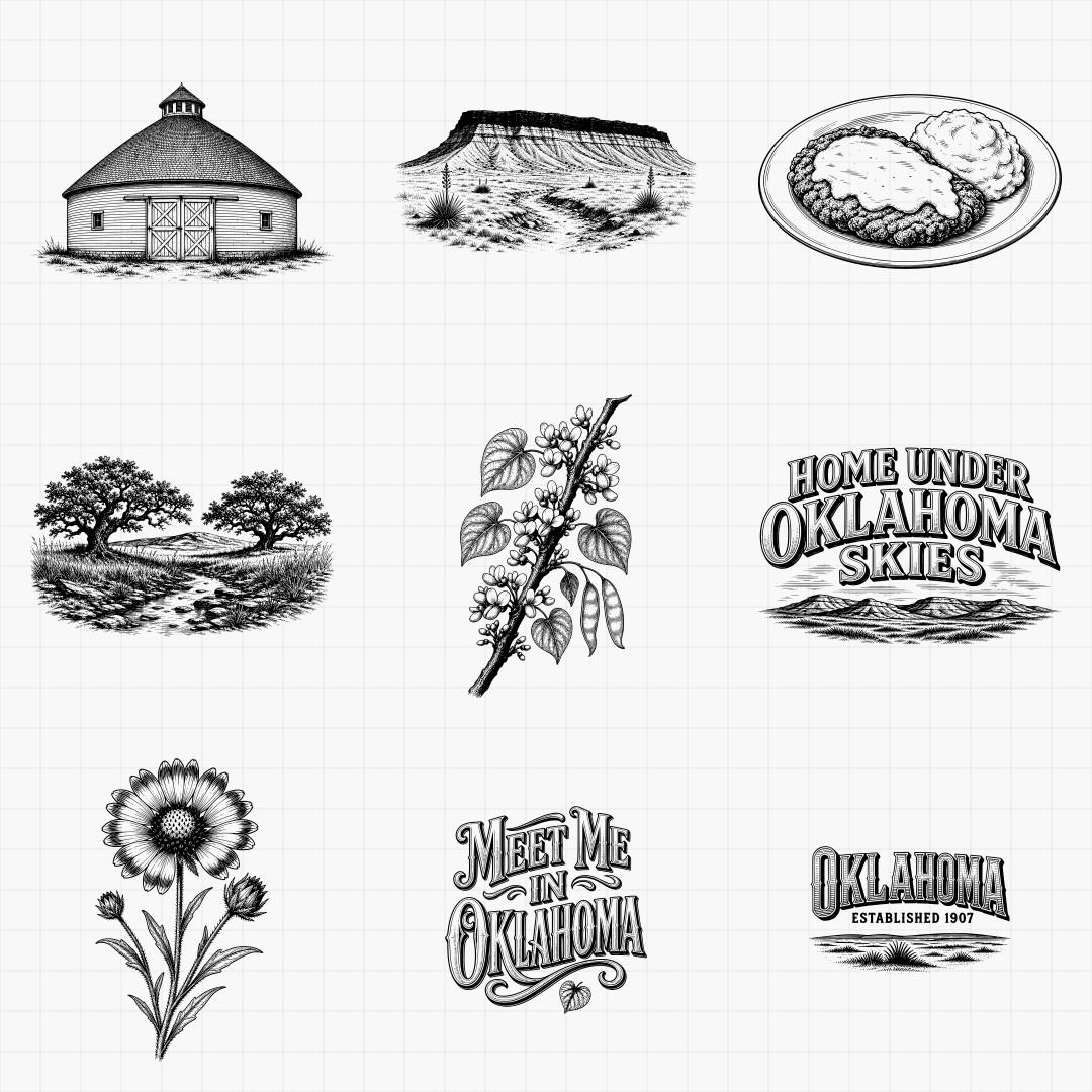 Oklahoma State Pride & Travel Designs - Thumbnail 2