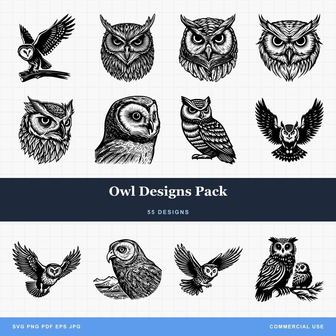 Owl Designs Pack