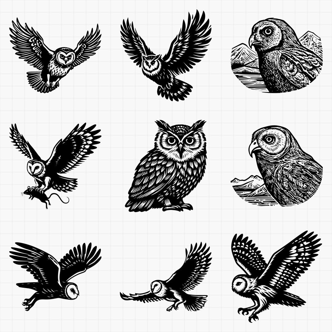 Owl Designs Pack - Thumbnail 6