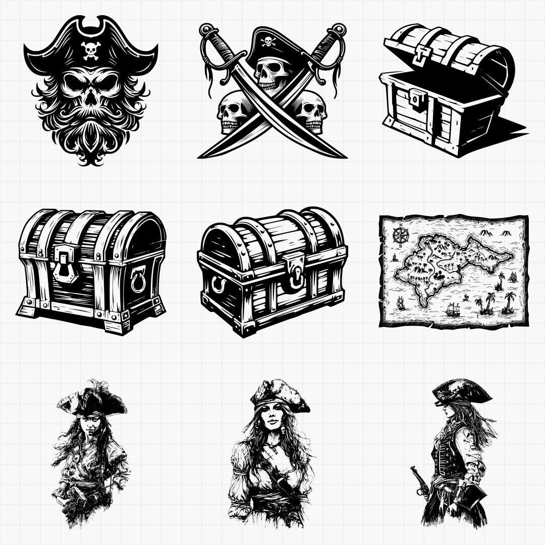 Pirate Designs Pack - Thumbnail 6