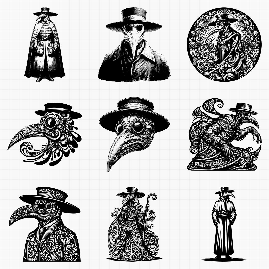 Plague Doctor Designs - Thumbnail 3