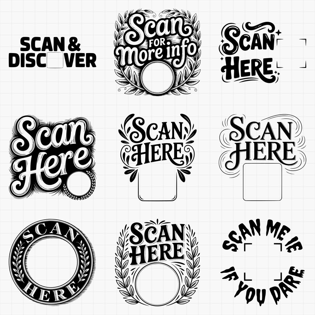 Qr Code Frame Designs - Thumbnail 6